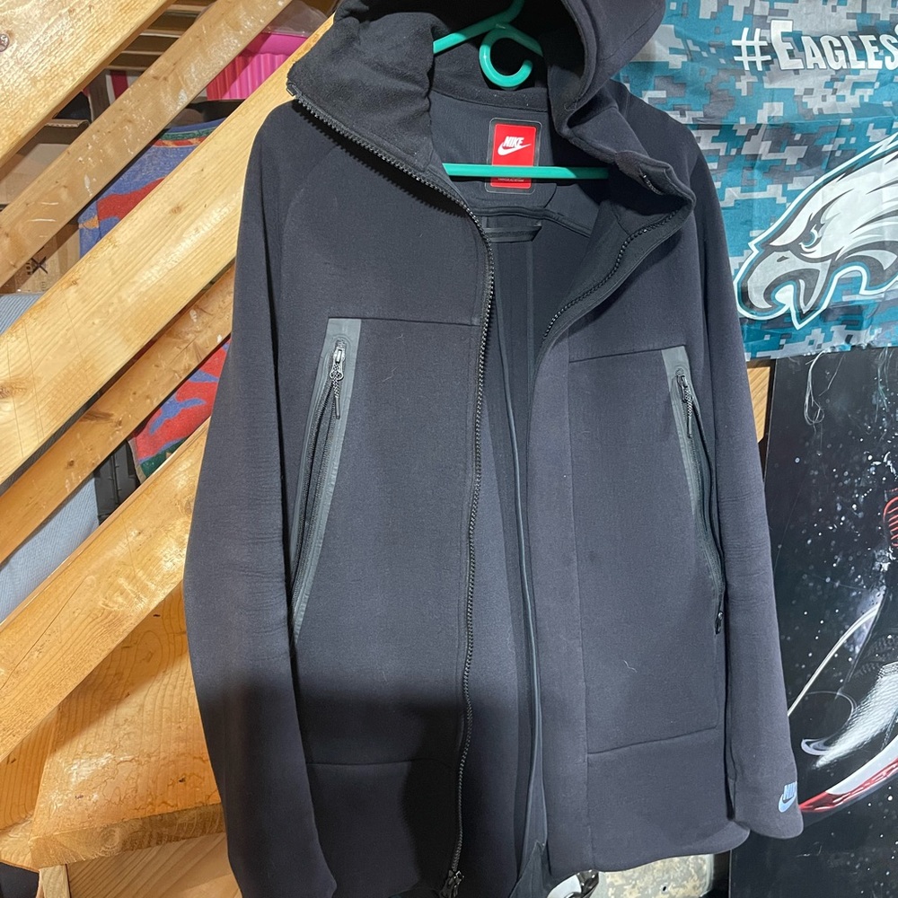Nike Tech Fleece Men's Black Hooded Zip Jacket